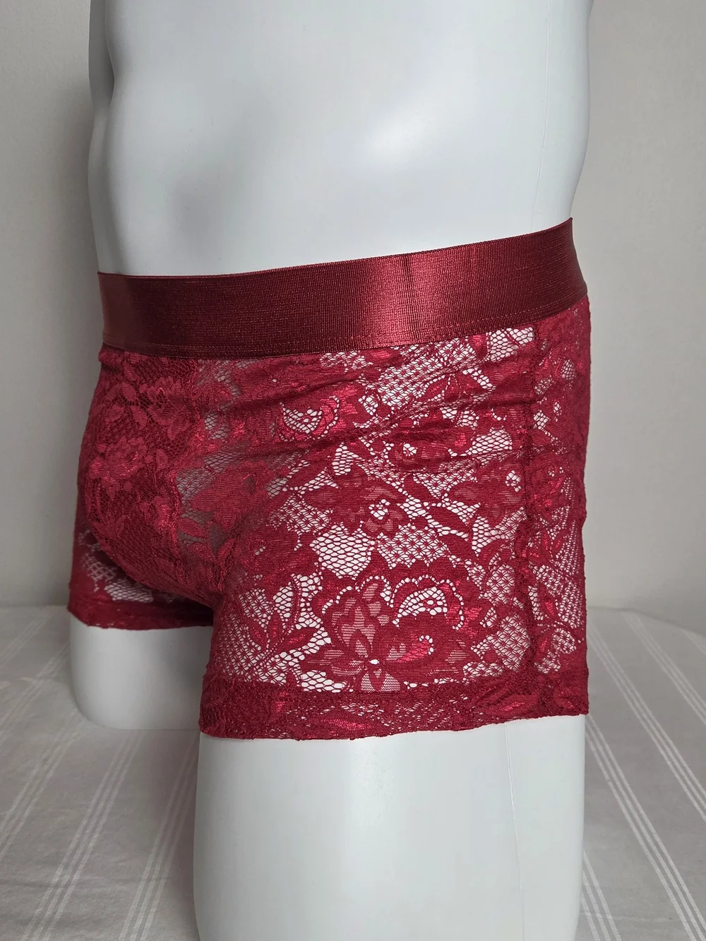 Cosabella Red Lace Boxer Briefs